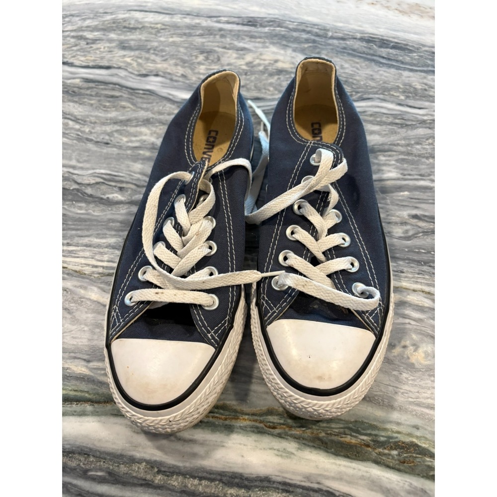 Converse CT All Star Ox Unisex Blue White Casual low Sneakers M9697 Size 5M / 7W